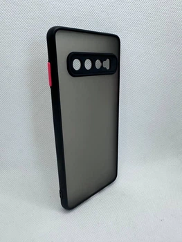 Чехол Sport Matt для Samsung Galaxy S10 Черный