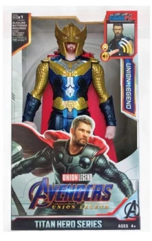 Фигурка Star toys игровая Тор Мстители Война Бесконечности с оружием и эффектами 29 см