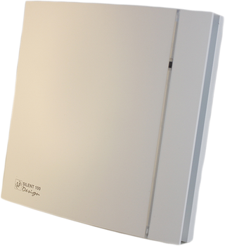 Витяжний вентилятор SOLER&PALAU Silent-100 CZ Matt White Design-4C