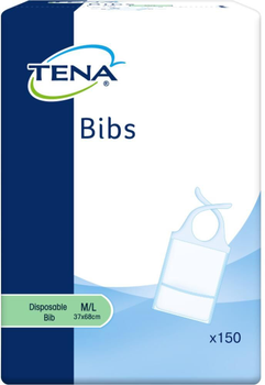 Fartuszek Tena Disposable Bib M/L 150 szt (7322540420012)