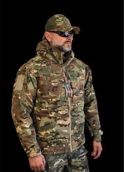 Зимова тактична куртка на Omni-Heat підкла УКР ТАКТ мультикам 52