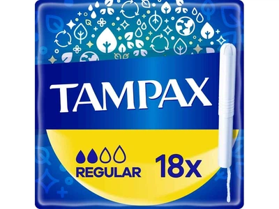 Тампони TAMPAX 18шт з аплікатором Regular