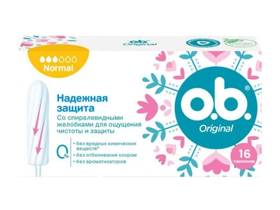Тампони O.B. Original Normal 16шт