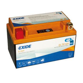 Мото аккумулятор 4Ач 240А "+" слева EXIDE, ELTX14H