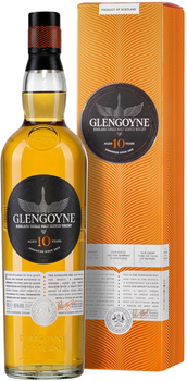 Виски Glengoyne 10 YO 0.7 л 40% в подарочной упаковке (5010852026634S)