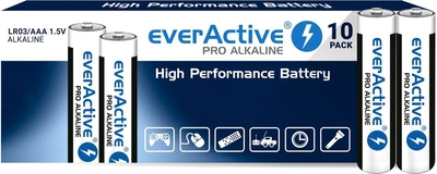 Батарейки everActive LR03/AAA 10 шт. (LR0310PAK)