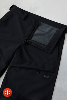 Теплые Garne брюки X-POCKETS fleece | черный 4/22 M Черный (8011924)