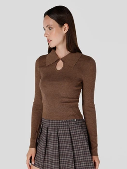 Джемпер жіночий Colin's CL1065282BRW L Brown (8683197802774)