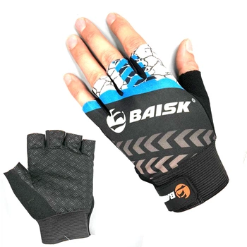 Велосипедные перчатки Baisk BSK-002 one size Синий