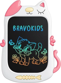 Детский планшет доска LCD котик
