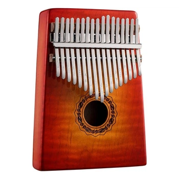 Калимба Hluru KG17 Maple Red (17 язычков, клен)