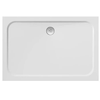 Поддон для душевой кабины RAVAK Gigant Pro Chrome 80x110x3см прямоугольный композитный без сифона белый XA04D401010