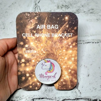 Попсокет Popsocket держатель для телефона Glass Единорожка