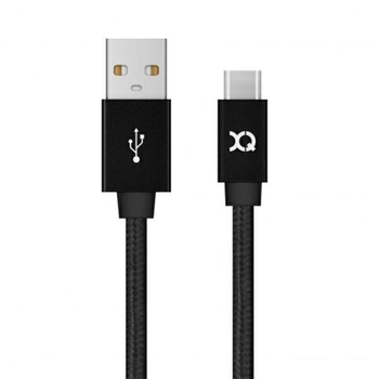 Kabel Xqisit USB Type-C-USB Type A 1.8 m Black (4029948057583)