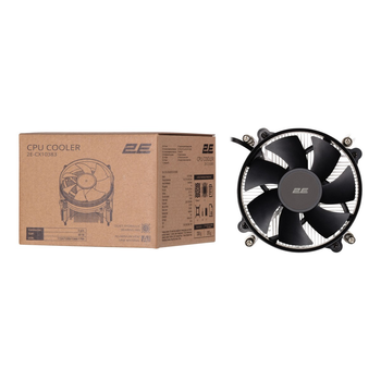Процессорный кулер 2E CX10383, LGA1700, 1366, 1200, 115X, 3pin, TDP 65W