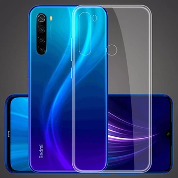 Чехол Logarm Strong Clear 0,5mm для Xiaomi Redmi Note 8 / Note 8 2021 Прозрачный Без бренда