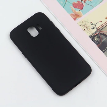 Чехол Logarm TPU Matte для Samsung J260 Galaxy J2 Core Черный Без бренда