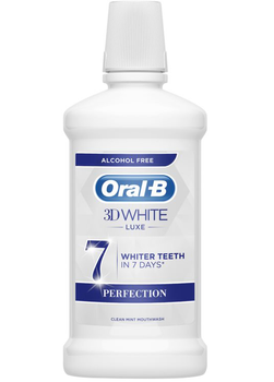 Ополіскувач для ротової порожнини Oral-B 3D White Luxe Perfection 500 мл (8001090540751)