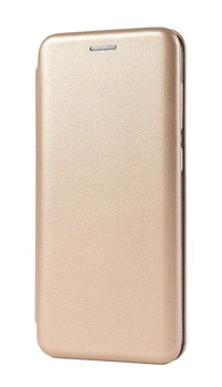 Чехол-книжка Logarm Protective для Samsung A013F Galaxy A01 Core / M013F Galaxy M01 Core Золотистый Без бренда