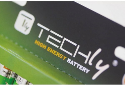 Батарейки TECHly лужні LR03 AAA 24 шт. (8057685307025)