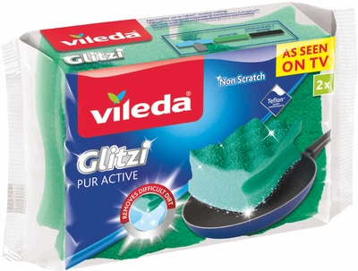 Губки кухонні Vileda Pur Active 2 шт (4023103070240)