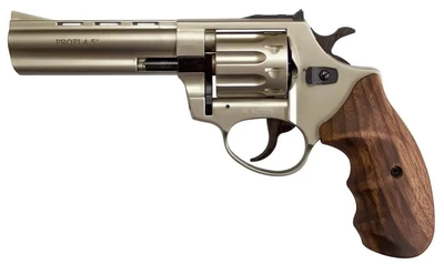 Револьвер Флобера PROFI 4.5" сатин (бук) + Обтиск патронів Флобера в подарунок