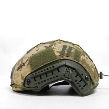 Кавер на Шлем типа FAST для солдат ВСУ Пиксель