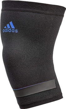 Фіксатор коліна Adidas Performance Knee Support (ADSU-13321BL) чорний, синій Уні S (885652019316)