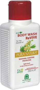 Гель для душа Pura Natura Eco Body Wash ReVive Tea Tre Essential Oils Регенерирующий 250 мл (8000921214144)