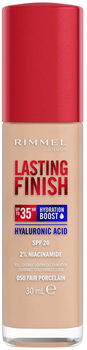 Тональний крем Rimmel Lasting Finish 35Hr 050 Fair Porcelain 30 мл (3616304825033)