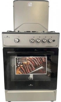 Плита газова Castle CG-50B, Black/Grey