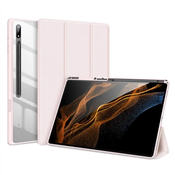 Чехол книжка DUX DUCIS Toby Series для Samsung Galaxy Tab S10 Ultra / S9 Ultra 14.6'' X910/X916B Pink