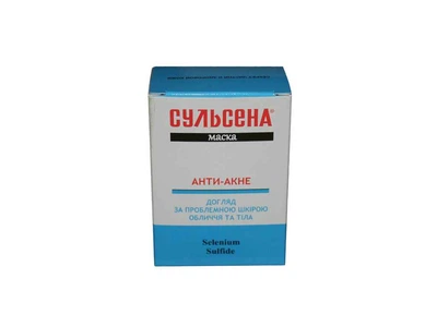 Маска для обличчя СУЛЬСЕНА Маска "Анти-акне" 5саше/уп
