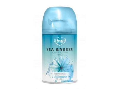 Змінний балон IFRESH 250мл для освіжувача повітря Sea breeze