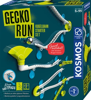 Стартовий набір для настільної гри Kosmos Gecko Run Гнучка кулькова доріжка (німецьке видання) (R617288)
