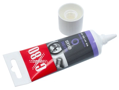 Високотемпературне силіконове мастило з харчовим допуском CX80 Silicone Grease (40 г) (xx)