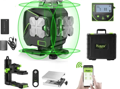 Лазерний рівень Huepar S04CG Premium Level Bluetooth