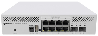 Przełącznik MikroTik CRS310-8G+2S+IN (CRS310-8G+2S+IN)