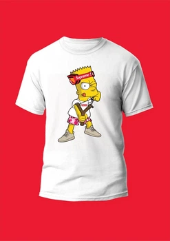 Футболка YOUstyle Bard Simpsons Supreme 1105 White XL