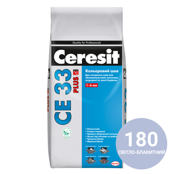 Фуга для швів Ceresit CE 33 Plus 180 світло-блакитний 2 кг