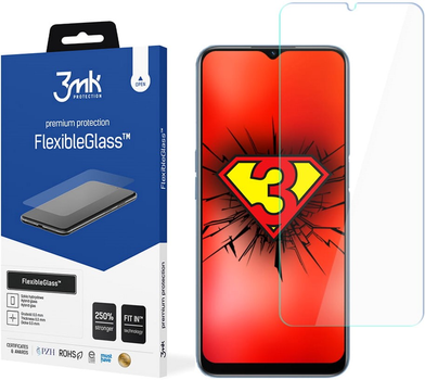 Захисне скло 3MK Flexible Glass для Oppo A54s (5903108447232)