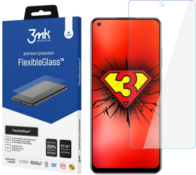 Захисне скло 3MK Flexible Glass для Realme 10 4G (5903108495967)
