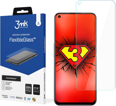 Szkło hybrydowe 3MK Flexible Glass do Realme 8i (5903108439442)