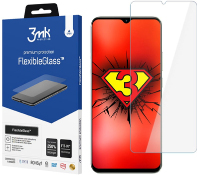 Захисне скло 3MK Flexible Glass для Realme C30 (5903108487573)