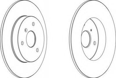 Тормозные диски FERODO DDF1111 Smart Fortwo