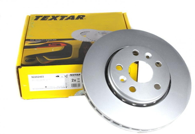 Тормозные диски TEXTAR 92202403 Renault Kangoo, Safrane 4154200001, 7701209839, 8201464604