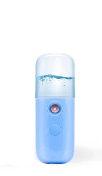 Зволожувач для шкіри обличчя Nano Mist Soraver Блакитний