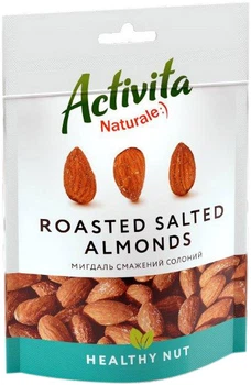 Мигдаль смажений Activita Healthy mix Солоний 120 г (0.12 кг) (4820240031383)