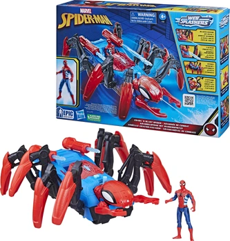 Zestaw zabawek Hasbro Shooting Spider Web Splashers z figurką Spider-Mana (HSBF78455L0)