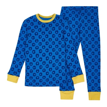 Пижама для мальчика в синие кружочки. ArDoMi 98см(24-36м) (13079)